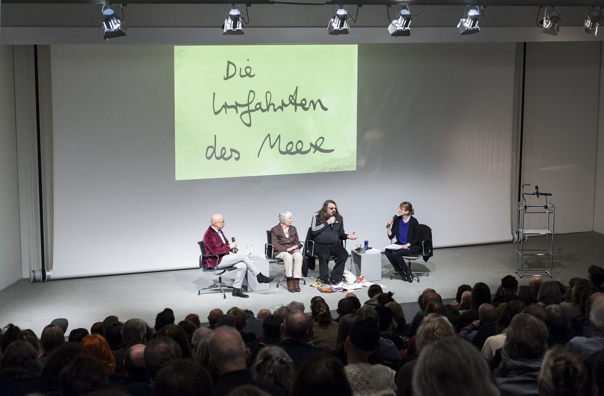 Jonathan Meese im Gespräch mit Swantje Grundler und Bernhart Schwenk