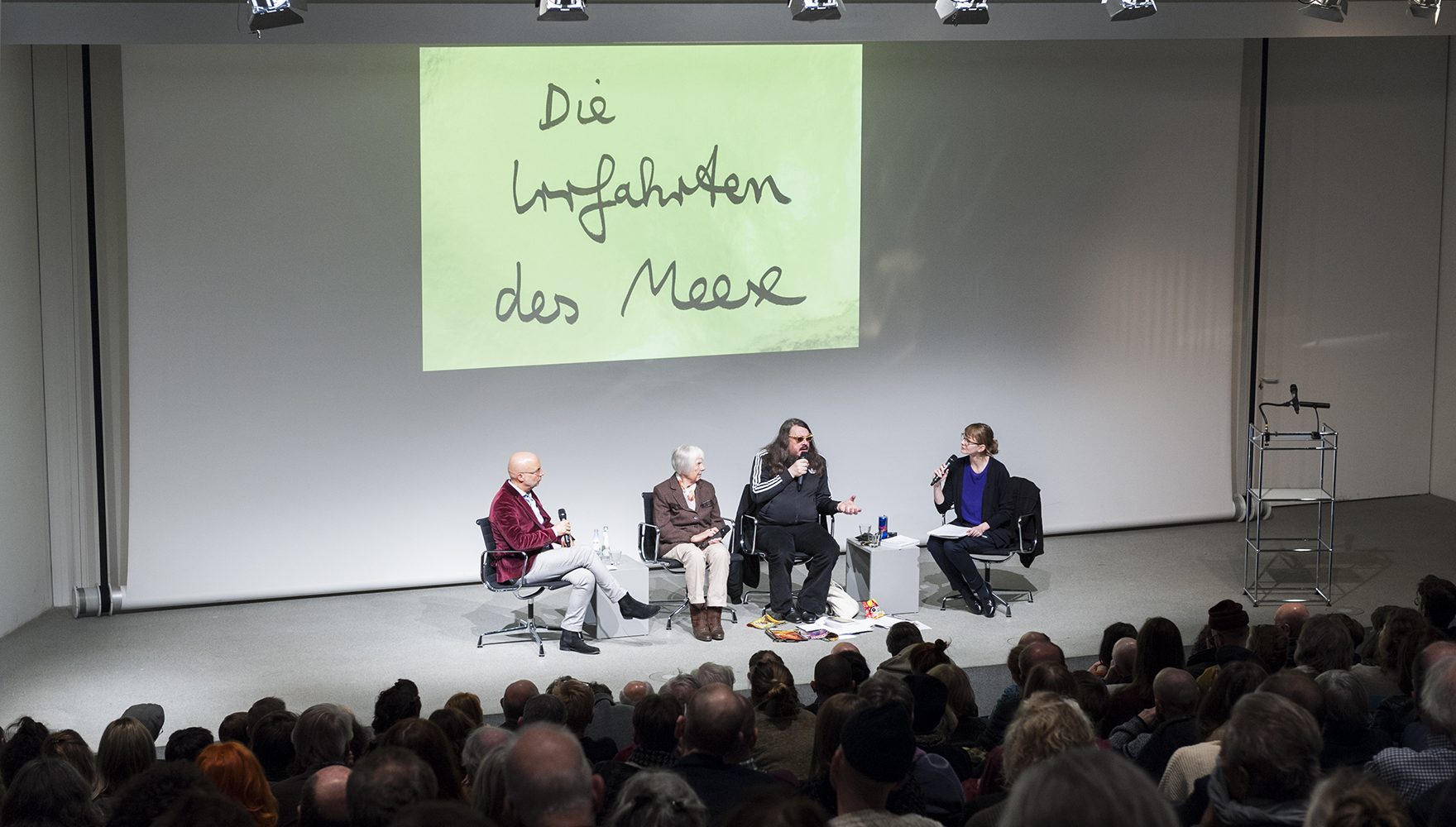 Jonathan Meese im Gespräch mit Swantje Grundler und Bernhart Schwenk