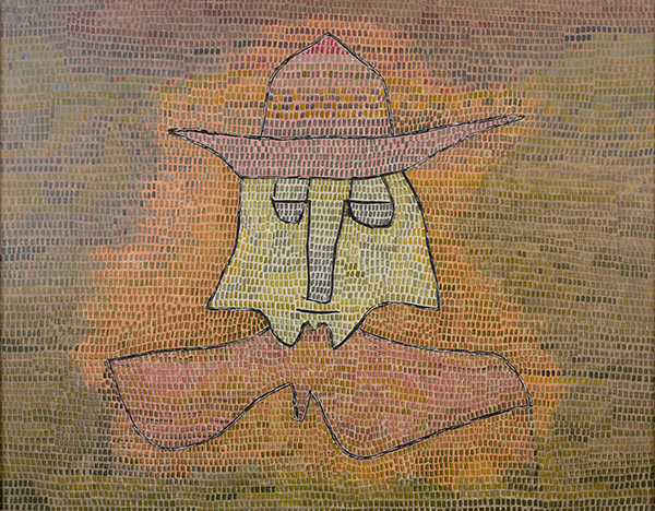 Paul Klee, Pastor Kohl, 1932 Ölfarbe auf Nesseltuch auf Sperrholzplatte, 50 × 65 cm