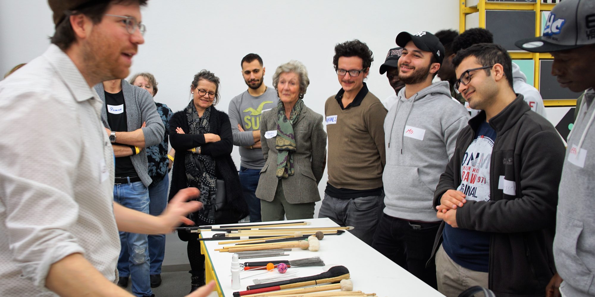 KlangSpielPlatz im KunstWerkRaum, Pinakothek der Moderne