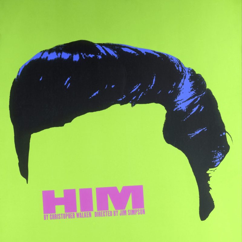 Paula Scher, Him, Plakat 1994. © Paula Scher