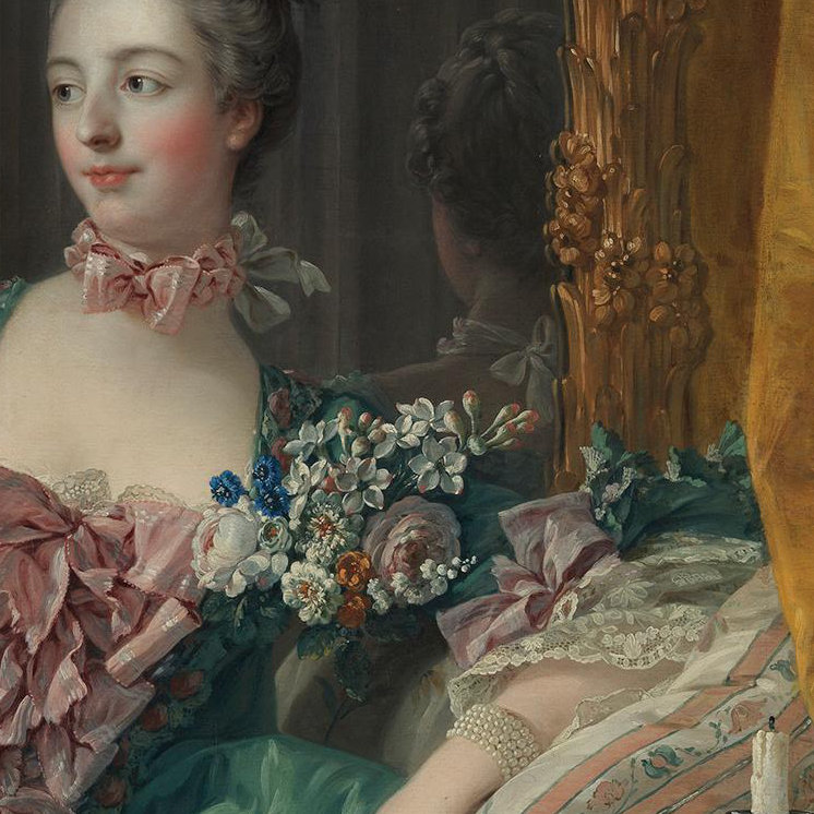 🌸 Bouchers zauberhafte Madame de Pompadour Madame de Pompadour (1721-1764) war die offizielle Mätresse König…