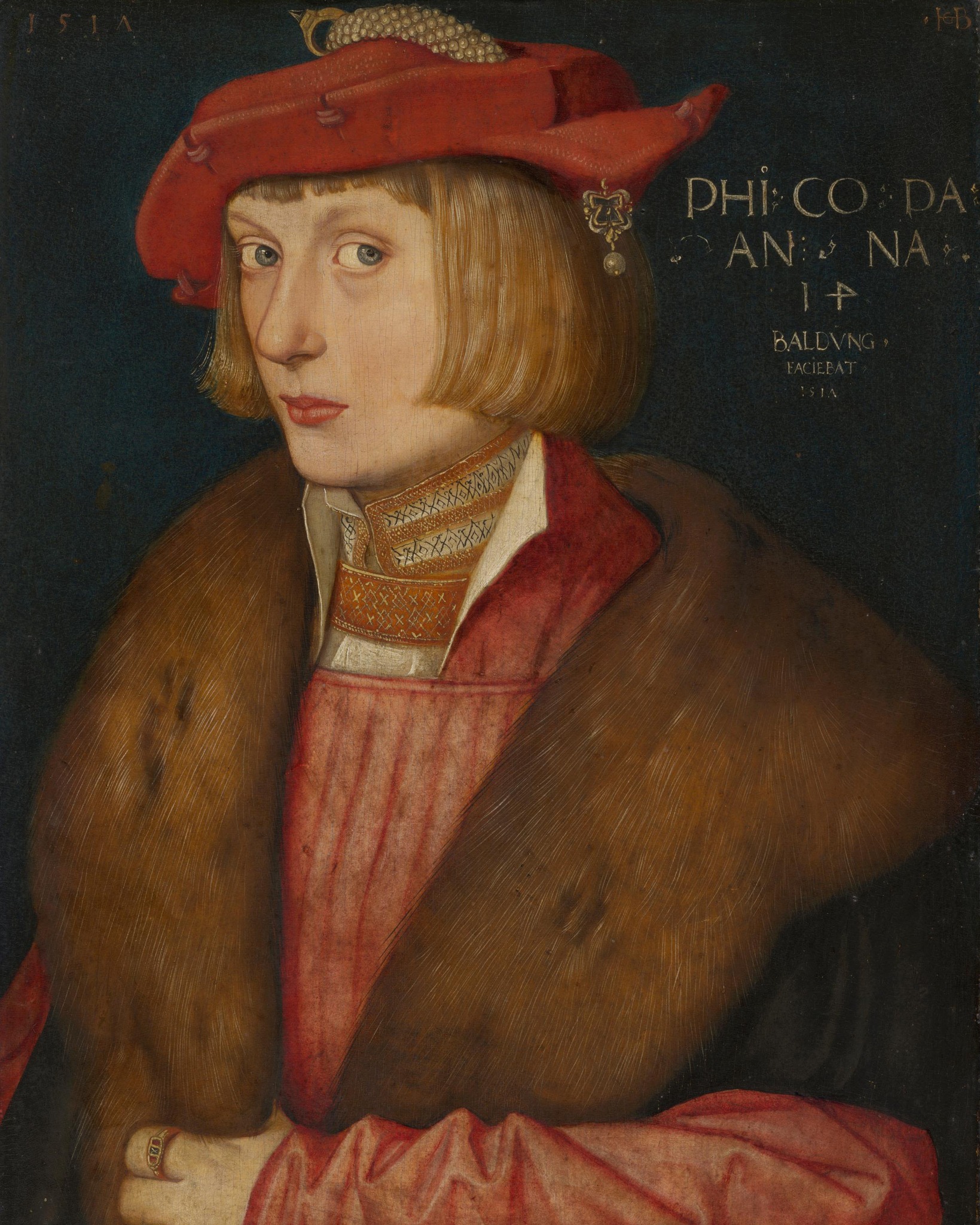 👀 Was schaust du so? Hans Baldung gen. Grien zeigt Pfalzgraf Philipp (1503 – 1548)…